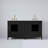 Alsup 60" Double Bathroom Vanity with Carrara Marble Top-95341707