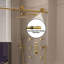 Porte de douche coulissante simple réversible sans cadre de 44 à 48 po x H 76 po avec verre trempé transparent de 3/8 po-99356186