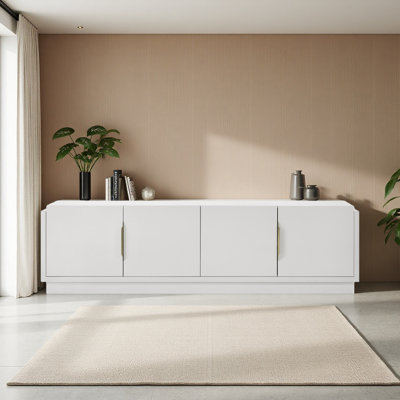 70"W 4-Door TV Stand