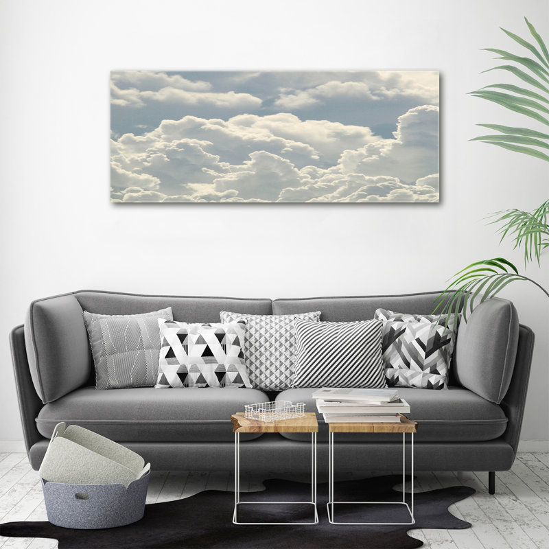 Clouds - No Frame Print on Canvas