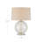 Zebulon Round Table Lamp