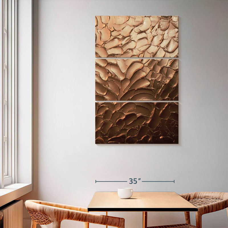 Avery Metallic Copper, 65" H x 42" W
