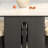 Retro small rectangular dining table and chair-110508654