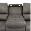 Triple canapé inclinable électrique gris anthracite Hein-122505229