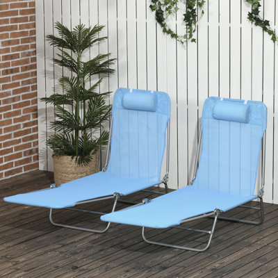 Otillie 71.75" Long Reclining Chaise Lounge Set by Ebern Designs