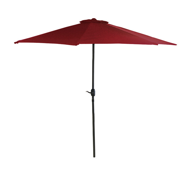 Parasol de marché pour l'extérieur avec manivelle, Bourgogne