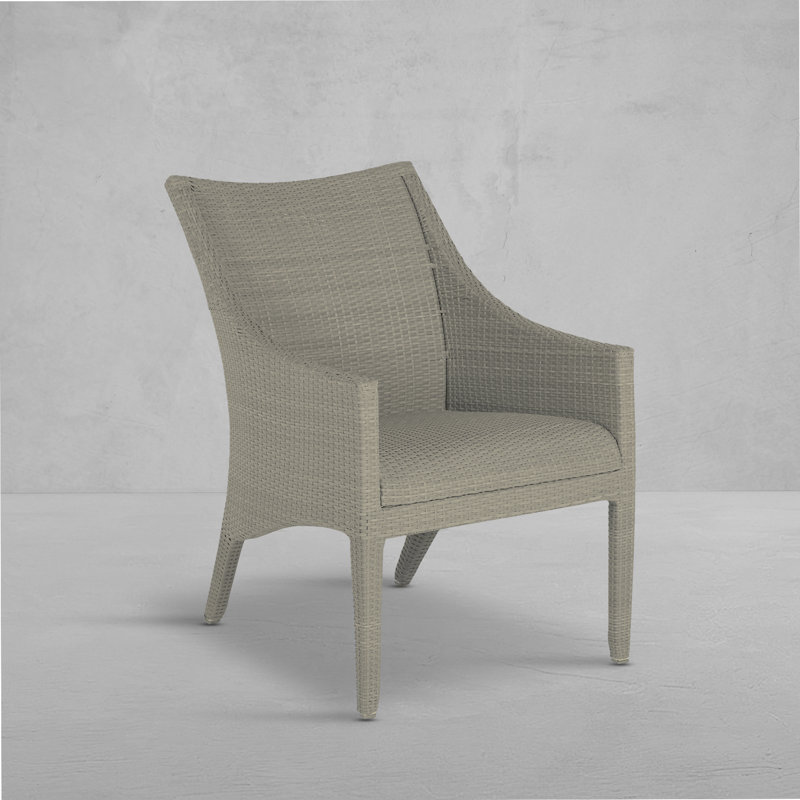 Athena Plus Patio Lounge Chair, Oyster