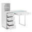 Bureau de coiffeuse Hello Kitty Slay Station Duet avec deux niveaux de tablettes intérieures et coiffeuse-1140933123