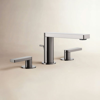 Composed Widespread Bathroom Faucet with Drain