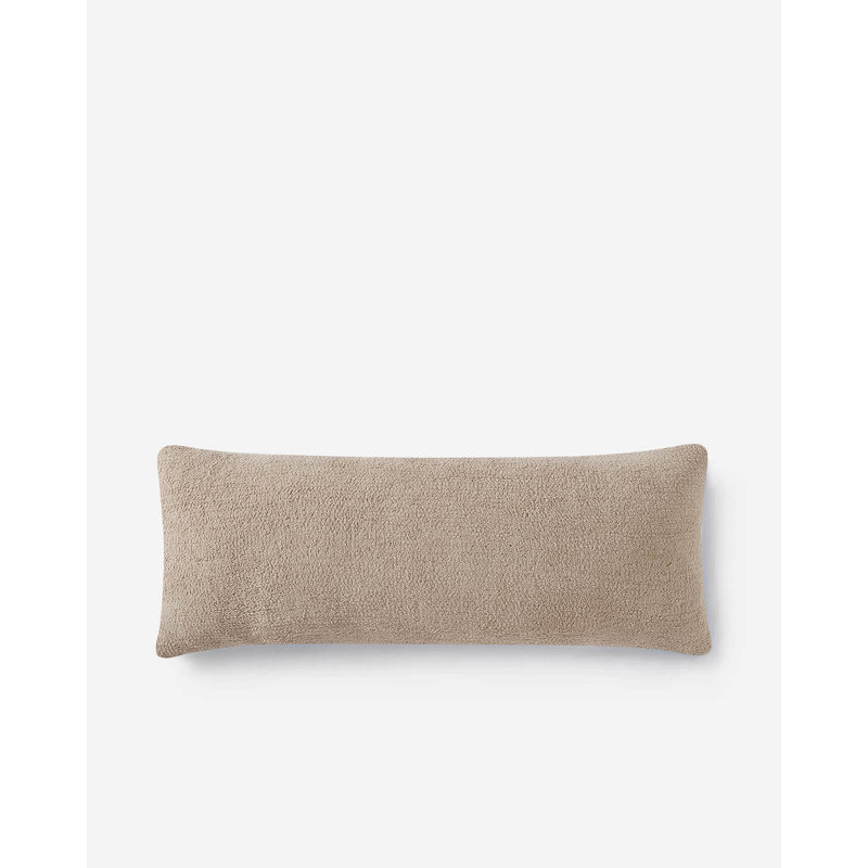 Snug Throw Pillow, Biscotti