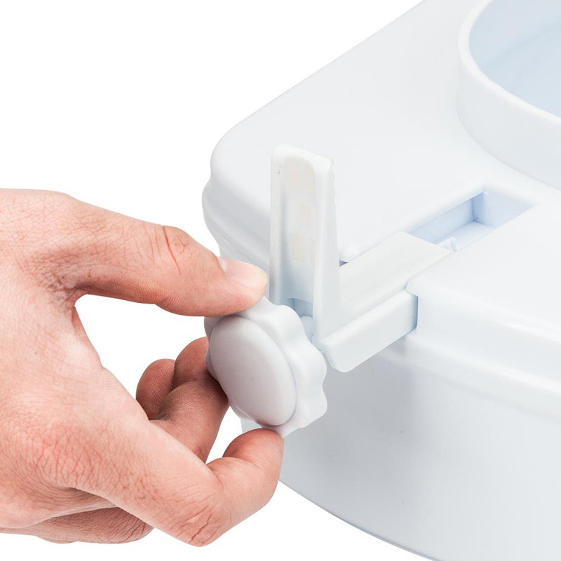 Siège de toilette surélevé