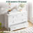 4 Drawer Dresser for Bedroom, Large Wood Dressers & Chests of Drawers Long Modern Sideboard Buffet Cabinet with Storage Accent Cabinets for Living Room, Hallway, Entryway-32585514