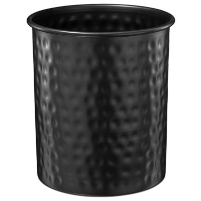 Hand Hammered Metal Kitchen Utensil Holder