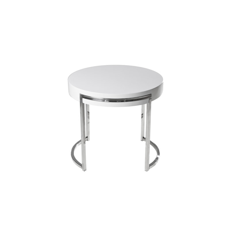 Table de bout Beal, Blanc
