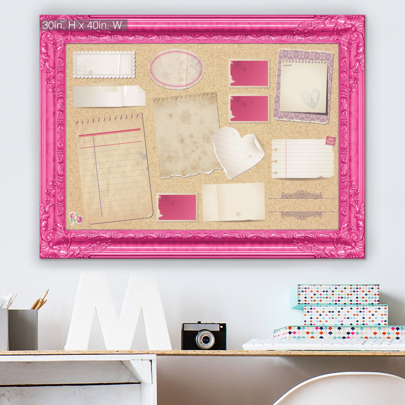 Acrylic Dry Erase Board, 30" H x 40" W x 0.75" D