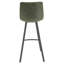 Tabouret de bar et de comptoir en cuir synthétique Latitude Run-1878366282