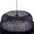 1 - Light Matte Black Geometric Pendant-858560189