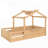 Floor Bed With Guardrails And Roof-722962096-722962097