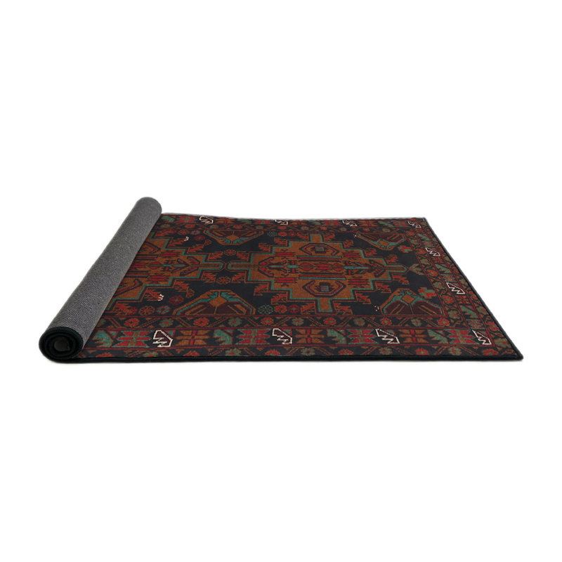 Southwestern Indoor Rug, Round 5'