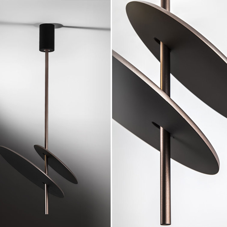 Lua 2-Light LED Unique / Statement Geometric Chandelier