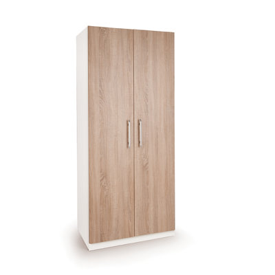 Dufferin 2 Door Solid Wood Wardrobe