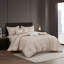 Ensemble d'édredon 7 pièces Cal King beige-117539055-117539051