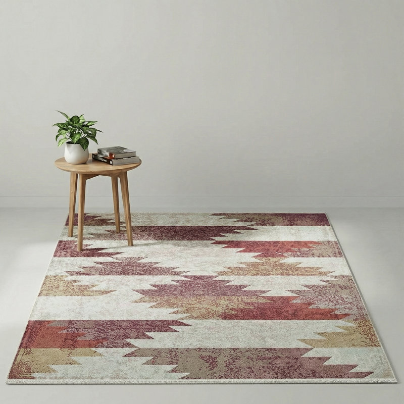 Tapis brun Rachelle, Rectangle 4 pi x 5 pi 11 po