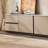 Modern Beige Solid Wood TV Stands