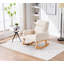 Chaise berçante en lin-88579842