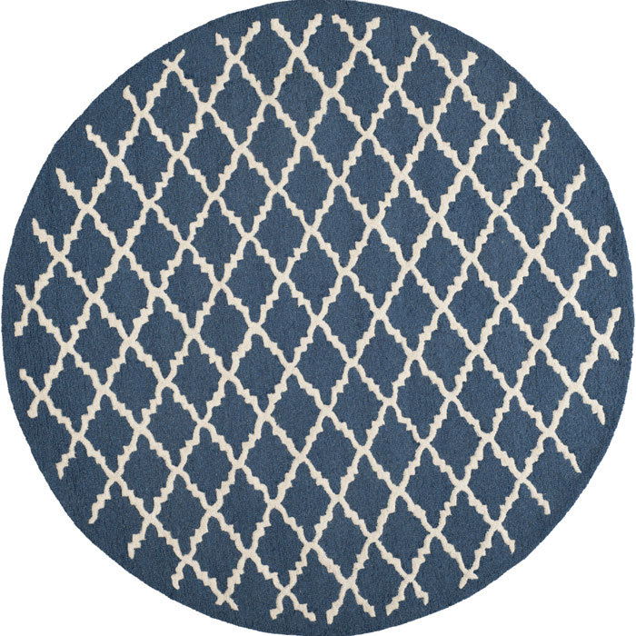 Cannen Hand Tufted Wool Geometric Rug