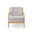 Croix Solid Wooden Frame Upholstered Tufted Armchair-1539859505