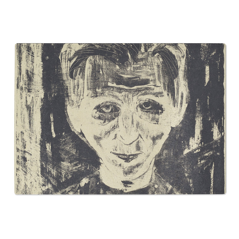 Self-Portrait Vol.5 by Walter Gramatte Chopping Board, 0.4cm H x 28.5cm W x 39cm L