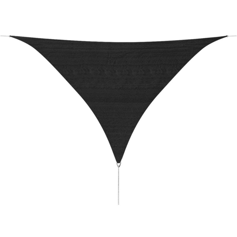 Madill Triangular Shade Sail, 360cm W x 360cm D, Anthracite