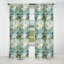 Rideau à motif floral en bambou Zen - Tropical-107546399