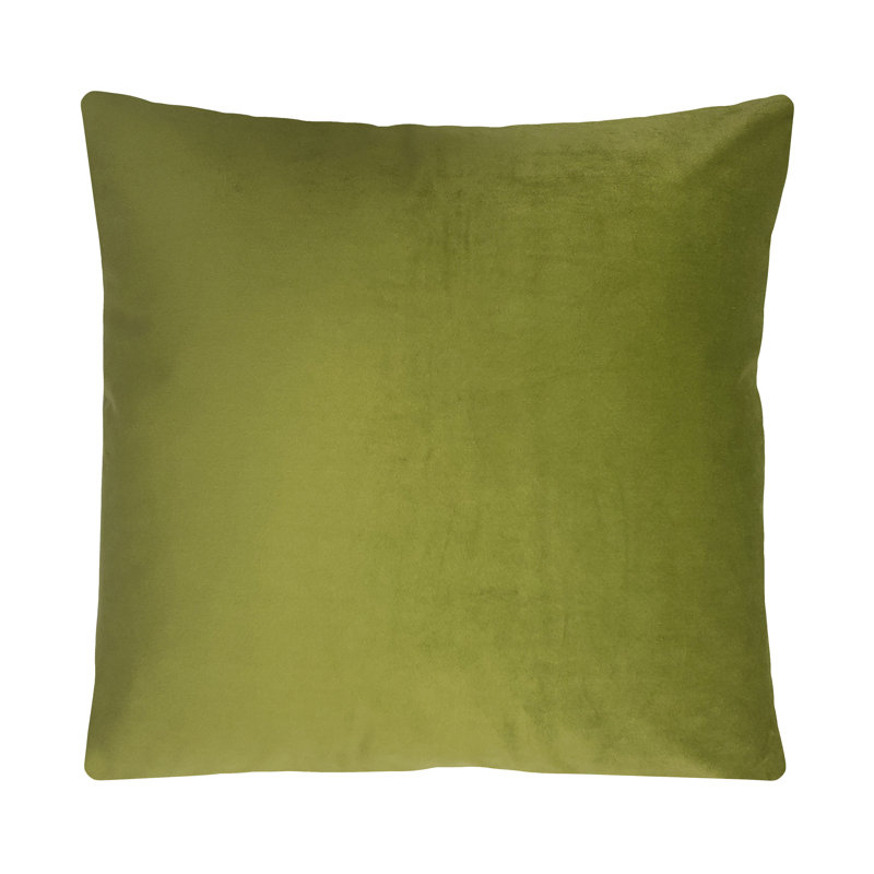 Edie@Home Luxe Decorative Velvet Throw Pillow, Kiwi