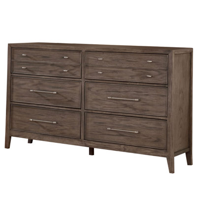 Commode double à 6 tiroirs Kadeidra