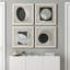 Moderniste Neutre I - ensemble de 4 peintures sur toile encadrées-60148795-60148790