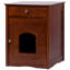 Crosier Wood Enclosed Litter Box Housing
