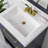 24.5" Single Bathroom Vanity With Cultured Marble Top-661373475-661373474