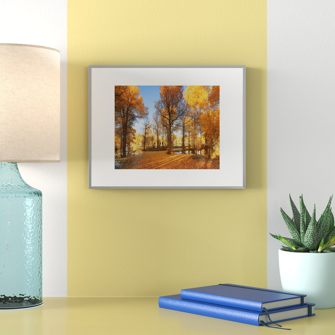 Abraham Metal Picture Frame Hashtag Home Color: Gold Picture Size: 4" x 4"