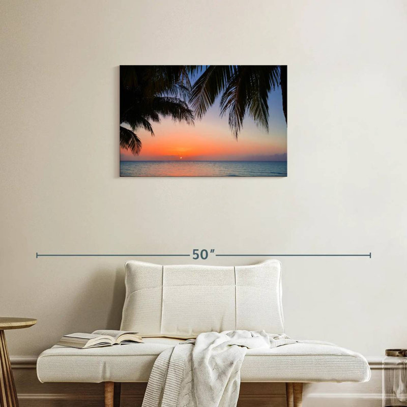 Gillard Cayo Coco Gillard coucher de soleil, H 20 po x l 30 po