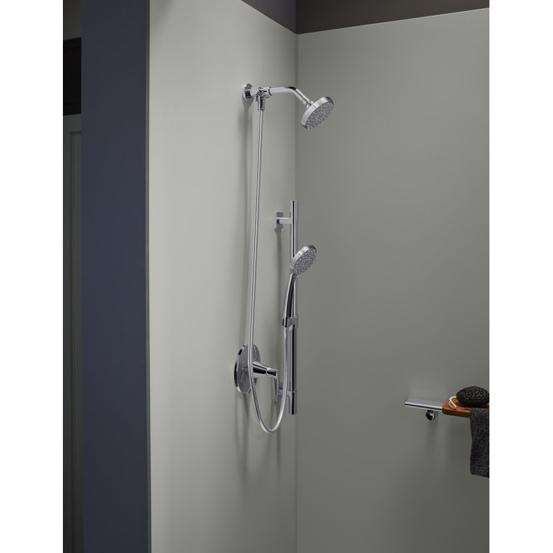 Awaken B110 24 In. Deluxe Four-Function Handshower Kit, 2.5 Gpm, Polished Chrome