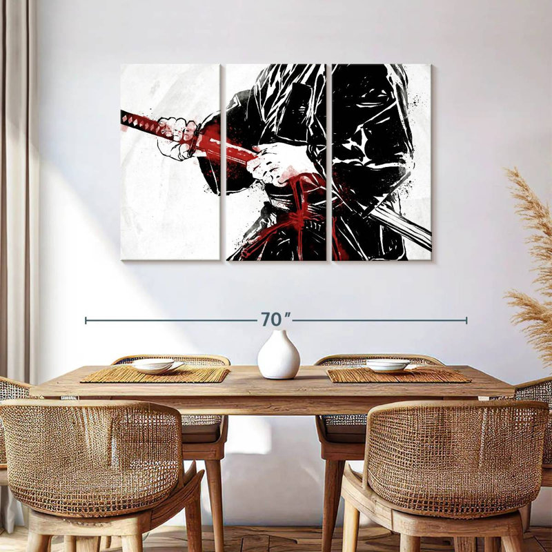 Sireci Katana Man, 36" H x 57" W