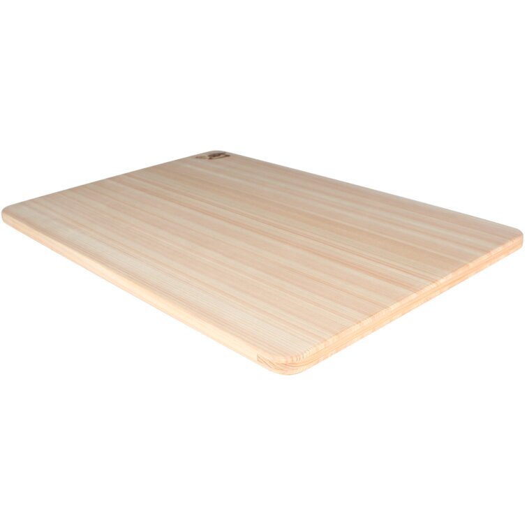 Shun Cutlery Large Hinoki Cutting Board, 17.75 x 11.75 Large Wood Cutting  Board, Medium-Soft Wood Preserves Knife Edges, Authentic, Japanese Kitchen