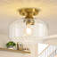 Glass Semi Flush Mount-1134177774