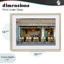 «Parisian Outdoor Seating Cafe», reproduction encadrée sous verre, design par Alan Blaustein-2073794567-2073794809