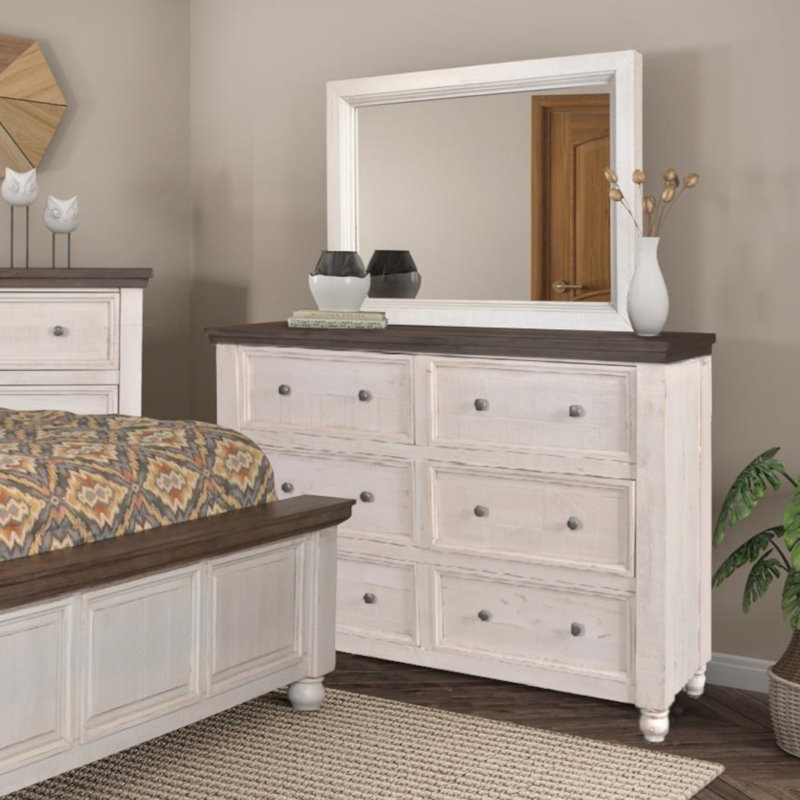 62.53'' W 6 - Drawer Dresser