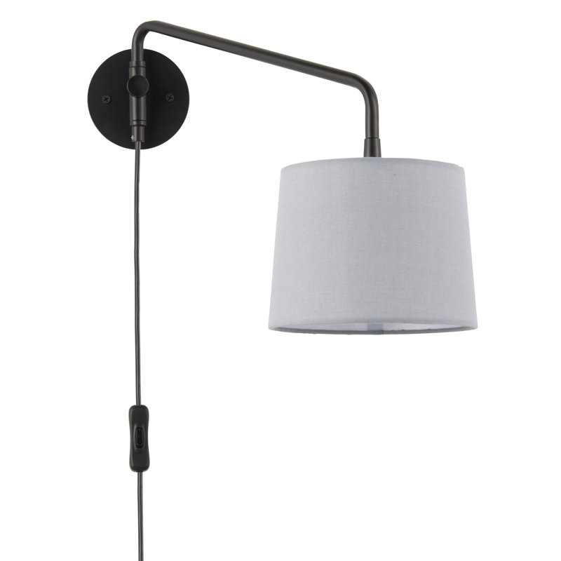 Thackinh Plug-in Swing Arm Sconce