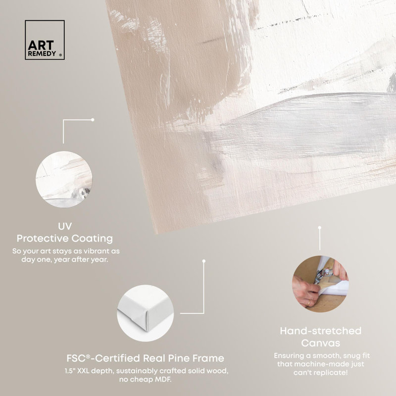 Timeless Marks I, reproduction d'art sur toile par Art Remedy, H 10 po x l 15 po, Toile tendue avec châssis