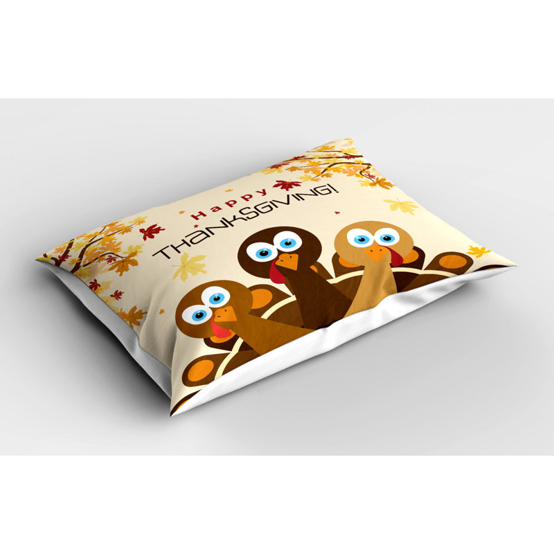 Turkey Polyester Sham Set, Queen